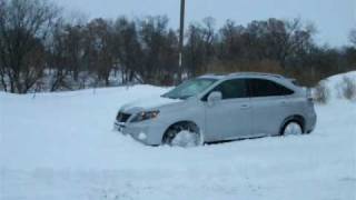 preview picture of video '2010 Lexus RX450h AWD in Snow'
