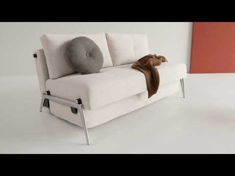 Cubed 160 Alu Sofa Bed - Detail