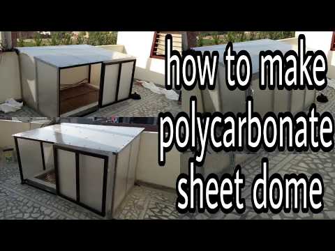 Installing Polycarbonate Roofing Sheet