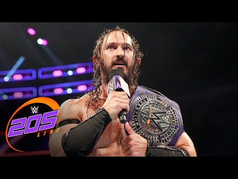 Akira Tozawa confronts WWE Cruiserweight Champion Neville: WWE 205 Live, June 27, 2017