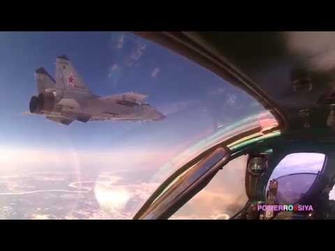 MiG-31 Intercept U.S Spy Plane P 8 Poseidon - American Aggression