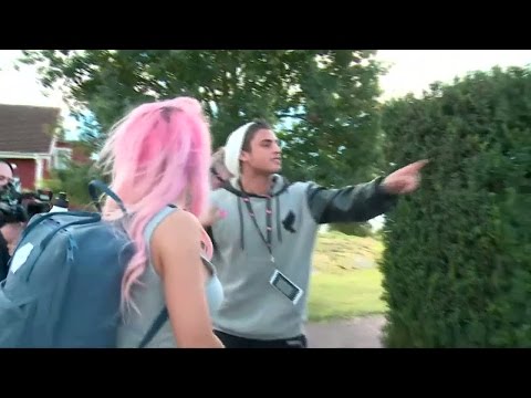 Samir i storbråk med Simon i Spring