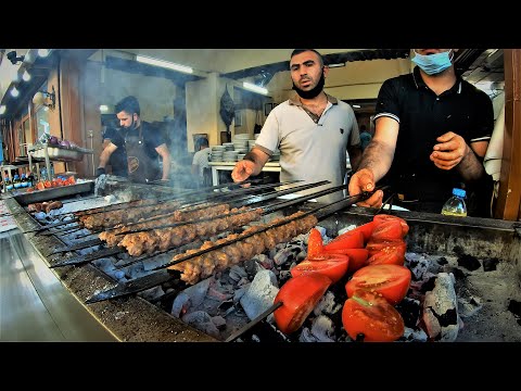 LEVEL 9999 STREET FOOD IN TURKEY!!!  The BEST Street Food Tour of ADANA, Turkey
