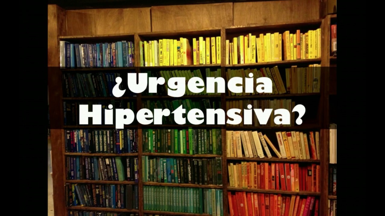 Hipertension en urgencia #FOAMed #MUE #ChileEM