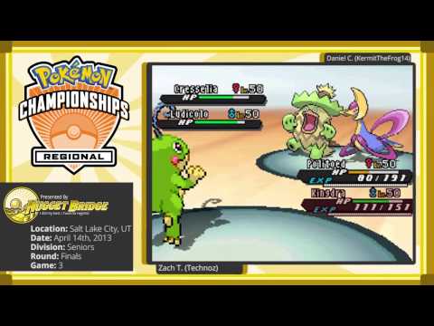 VGC '13 Utah Regional Seniors Finals: Zach T. (Technoz) vs Daniel C. (KermitTheFrog14)