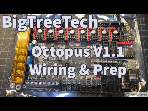 BigTreeTech Octopus v1.1 Board Prep and Wiring