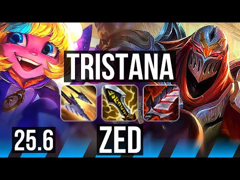 TRISTANA vs ZED (MID) | Legendary | EUW Diamond | 25.6