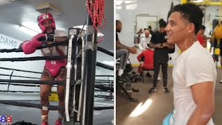 HEATED SPARRING: ISRAEL JOSEPH  GOLDMAN VS CHRISTIAN THOMAS !