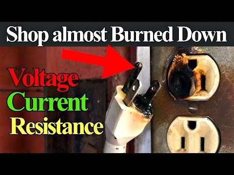 Crash Course On Electrical Current - Voltage, Current, Resistance, Watts and Wire Gauges