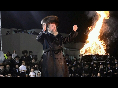 Lag B'Omer With Rachmastrivka Rebbe In Meron - 2017/5777