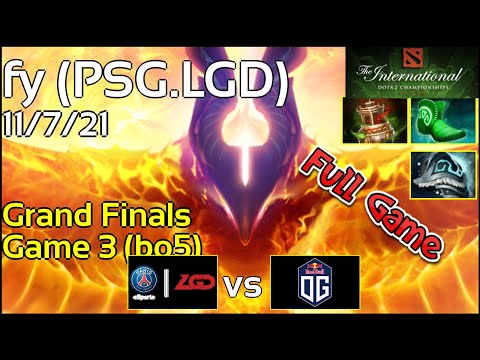 Support TI8: PSG.LGD.fy - TI8 Main Event - Grand Finals - TI 2018 - Full Game Phoenix