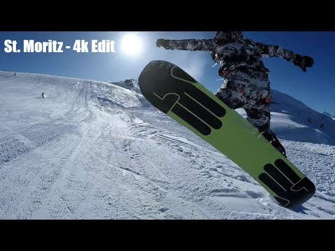 Snowboarding St. Moritz 2018 - 4k Edit