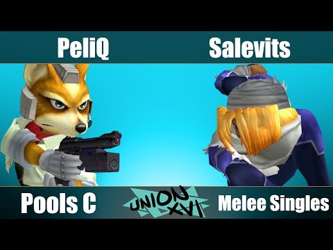 UnionXVI - PeliQ (Fox) Vs. Salevits (Sheik) - Pools - Melee