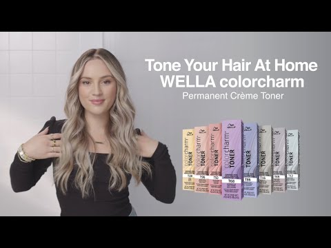 How To Tone Your Hair At Home | Wella colorcharm...