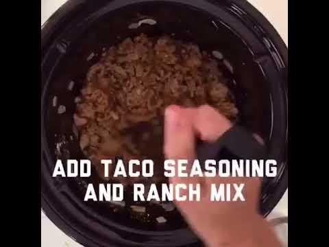 Crockpot Taco Soup Recipe