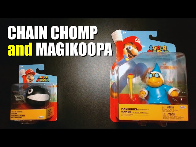 Vídeo relacionado con Super Mario Figura de Nintendo Chain Chomp, Figura de acción articulada de 6 cm, niños y coleccionistas