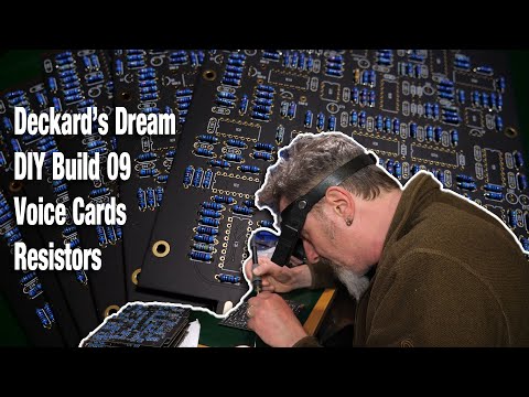 Deckard's Dream DIY Build 09 - Voice Card Resistors