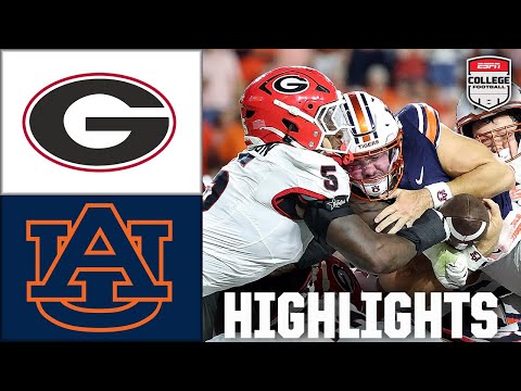 Georgia Bulldogs vs. Auburn Tigers | Full Game Highlights | ESPN College Football