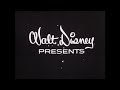 Walt Disney Presents In Black White Opening Intro End Credits Sequences 1958 1961