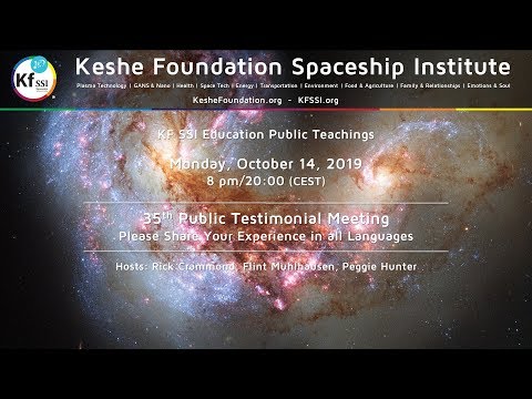 2019 10 14 PM 35th Public Meeting for Testimonials - Share Your Plasma Experience in Any Language