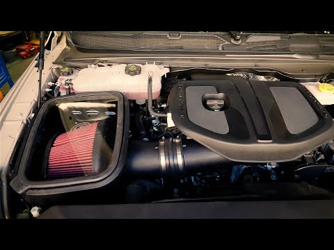 Cold Air Intake For 2025+ Ram 1500 3.0L Hurricane video