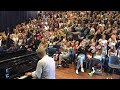 Bohemian Rhapsody sing along at Rud Senior High School
