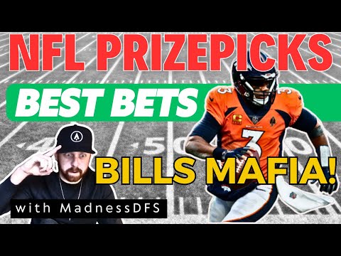 NFL PRIZEPICKS PLAYS YOU NEED FOR MONDAY NIGHT FOOTBALL - BRONCOS @ BILLS