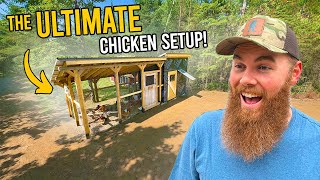 Building The Most EPIC Backyard Chicken Palace! | PART 2
