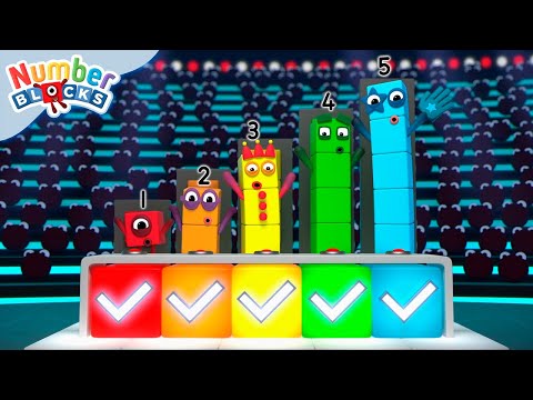 Rectangles and shapes 🟩🟡🔺 | Shapes | Learn to Count | Numberblocks Full Episodes