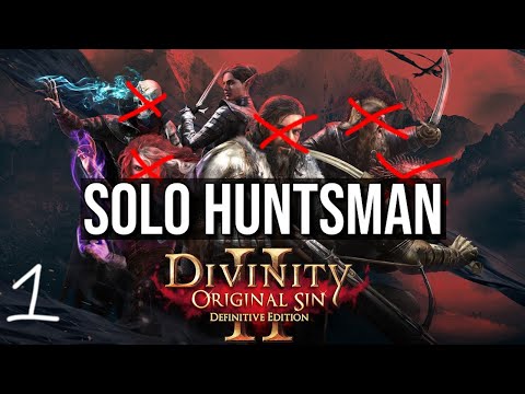 BG3 PRO Attempts Divinity Original Sin 2 HONOUR MODE SOLO - Archer Part 1