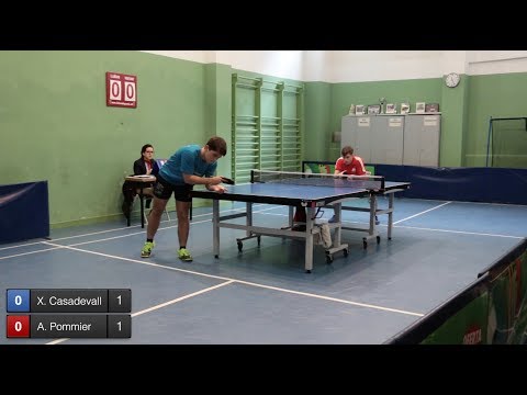 Primera Divisió Masculina – Lluïsos de Gràcia vs CTT Olot | Tennis Taula