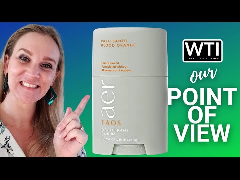 Taos AER Natural Clean Deodorant - WTI product video review