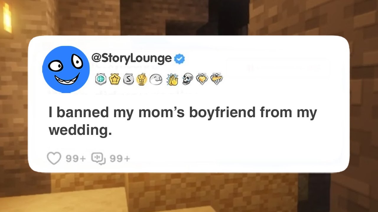 I banned my mom's boyfriend from my wedding