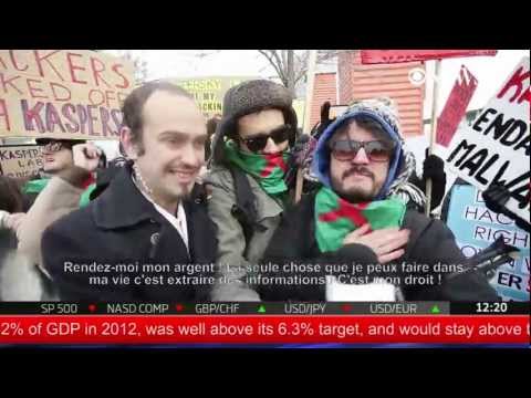 Les hackers contre Kaspersky Lab - Le reportage sur le lieu des évènements au MWC2013 (Episode 1)