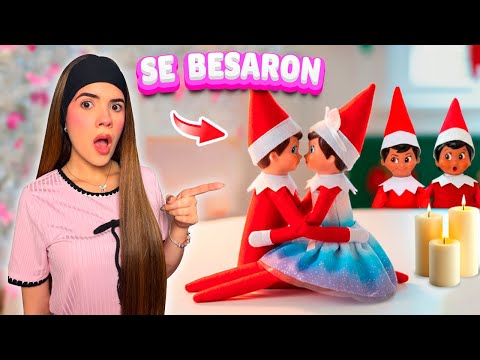 Le hice una CITA ROMANTICÁ a mis ELFOS y se dieron un BESO😱💕 (Noche 5🌙) | Ani Cat😻