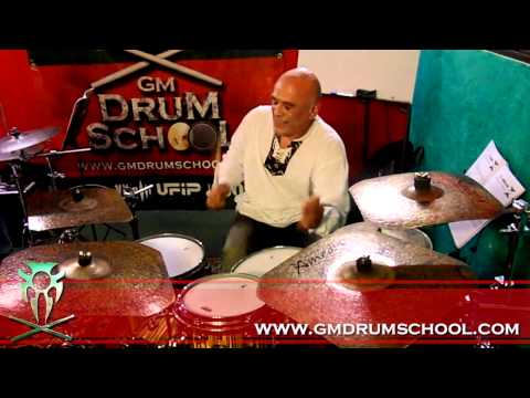 Mr Armando Bertozzi alla GM Drum School, 27 maggio 2012