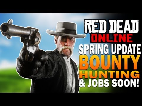 Red Dead Online Update! JOBS & Bounty Hunter Trade Coming Soon! Red Dead Redemption 2 Online Video