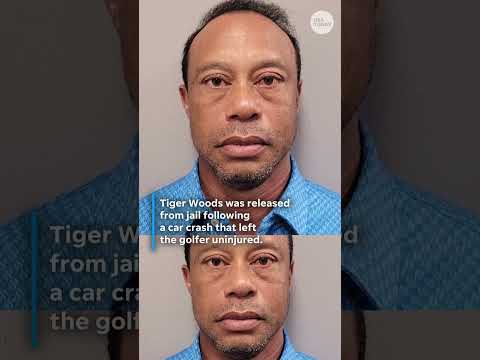 See Trump react to 'close friend' Tiger Woods' car crash, DUI arrest