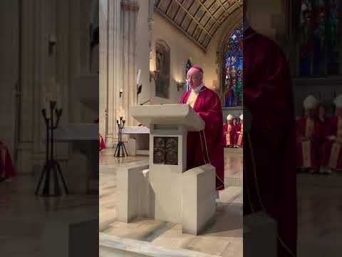 The Funeral of Archbishop Michael Bowen: Gospel and Homily