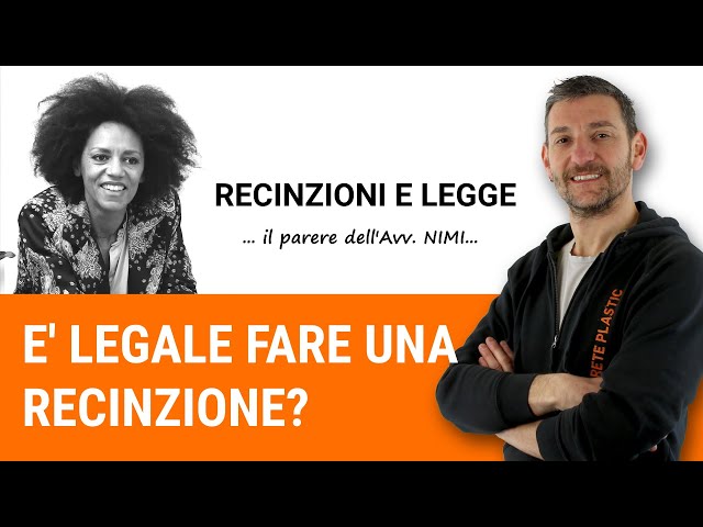 E' legale fare una recinzione?