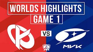 KC vs MVK Highlights Game 1 | Worlds 2026 Play-in | Karmine Corp vs MVK Esports