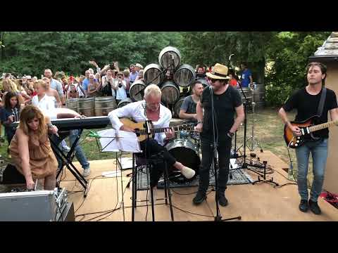 Sting & Zucchero - "Senzo una Donna" (live at Il Palagio in 2018)