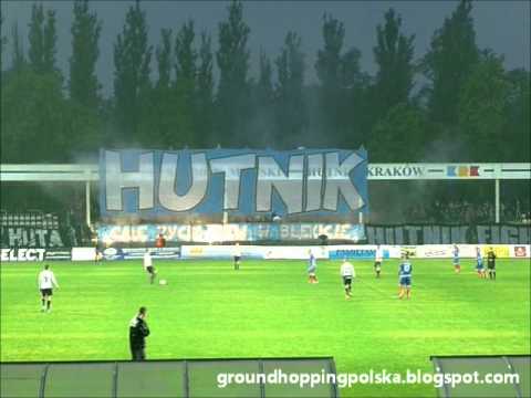 Hutnik Nowa Huta   oprawa w meczu z Wisłą Sandomierz / 01.06.2013