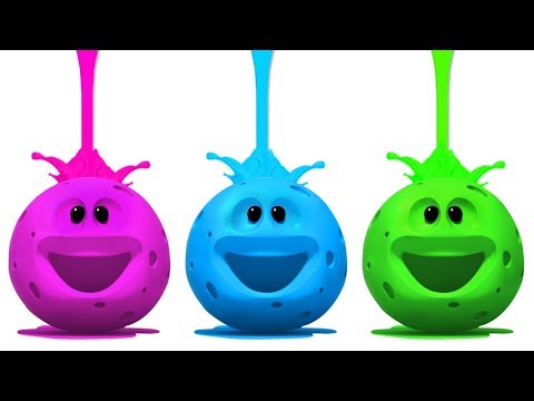 Wonderballs Cartoons | LIVE | Colors and Paint | Learning Videos For Babies | Cartoon Candy