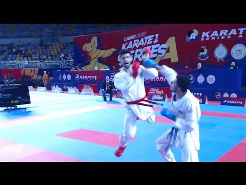 Konstantinos Mastrogiannis(GRE) Vs Kamran Madani(USA) -Male -84kg Bronze Karate1 Cairo Series A 2022