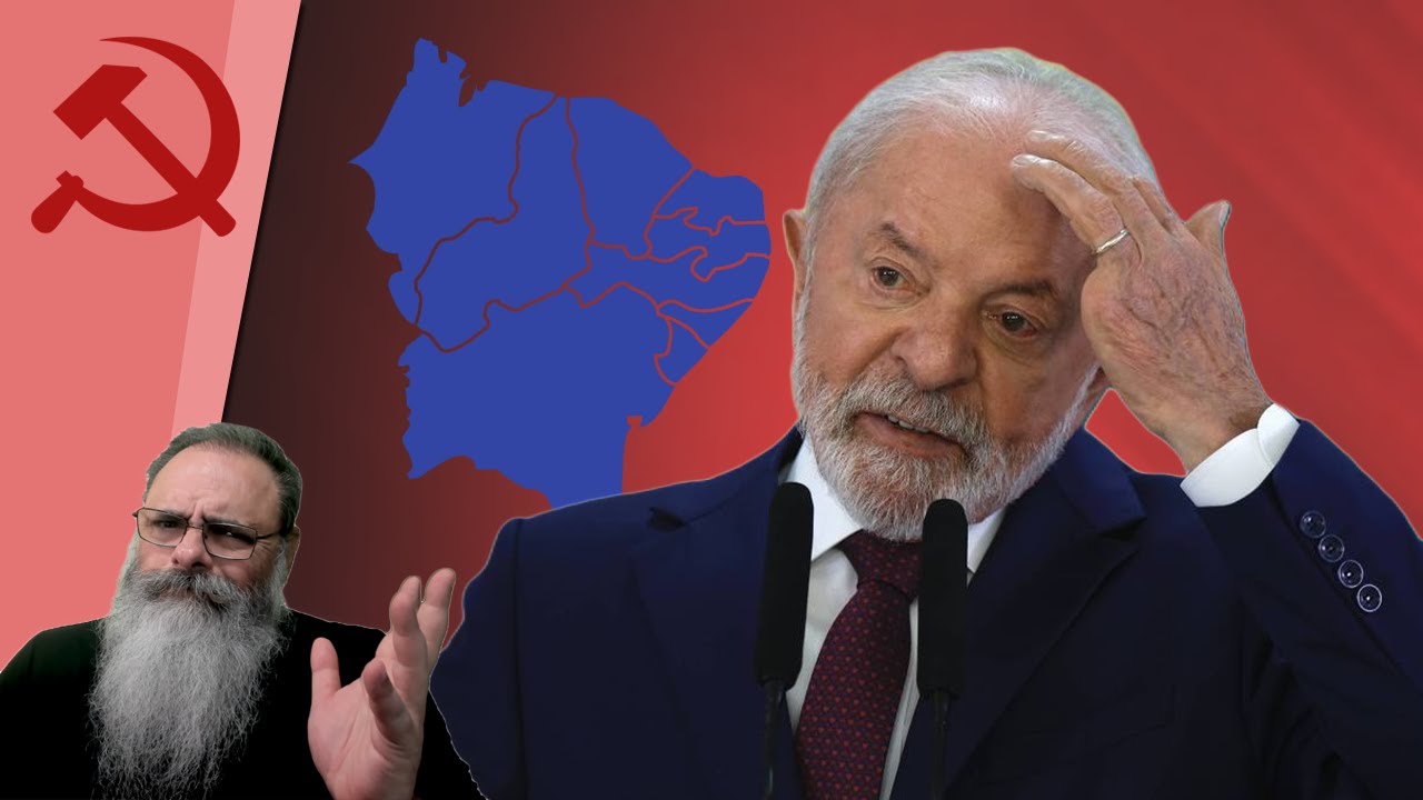 LULA está PREOCUPADO com o NORDESTE, SÃO PAULO e MINAS: GOVERNADORES do PT QUEIMADOS prejudicam LULA