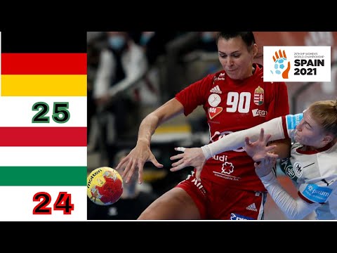 Germany Vs Hungary Handball Women's World Championship Spain 2021