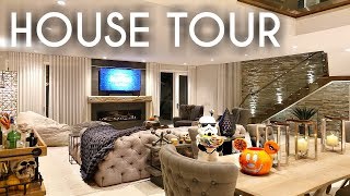 HOUSE TOUR | Night time Fall &amp; Halloween Decor