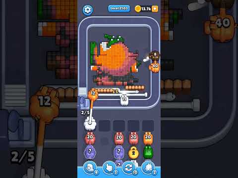 Pixel Flow Level 2503 Walkthrough