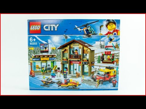 Vidéo LEGO City 60203 : La station de ski